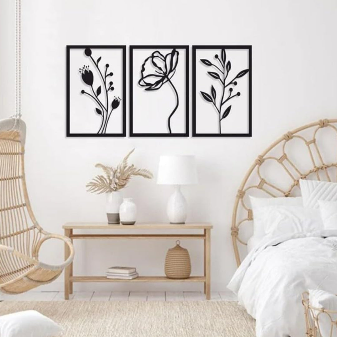 Wooden wall Art Flower